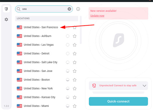 An image featuring how to unblock Amazon Prime Video using Surfshark VPN step4e