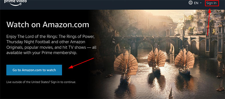 An image featuring how to unblock Amazon Prime Video using Surfshark VPN step5