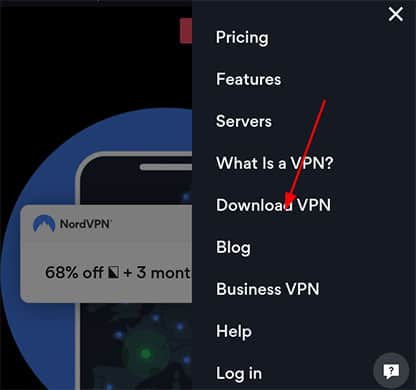 An image featuring How to Unblock Amazon Prime Using NordVPN step2a