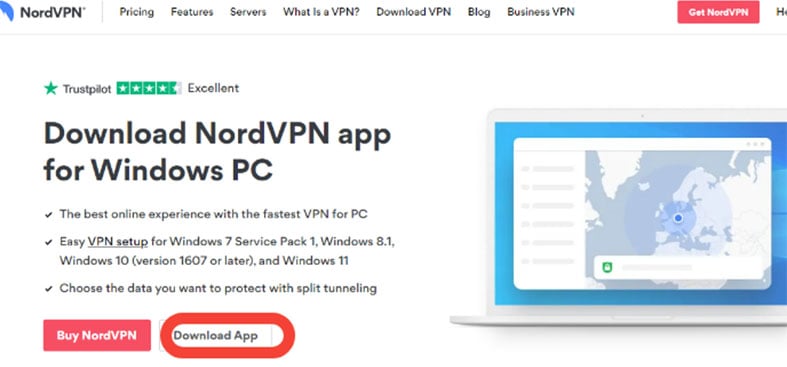 An image featuring how to unblock BBC iPlayer using NordVPN step2