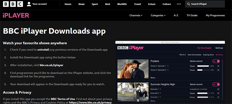 An image featuring how to unblock BBC iPlayer using NordVPN step4
