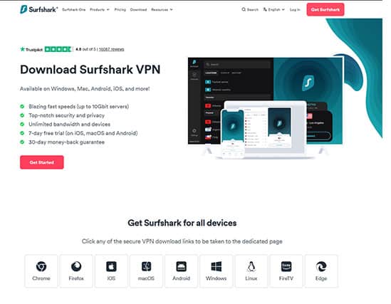 An image featuring how to unblock Hotstar using Surfshark VPN step1a