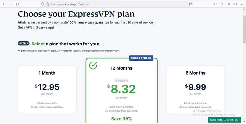 An image featuring how to unblock Sling TV using ExpressVPN step2.2