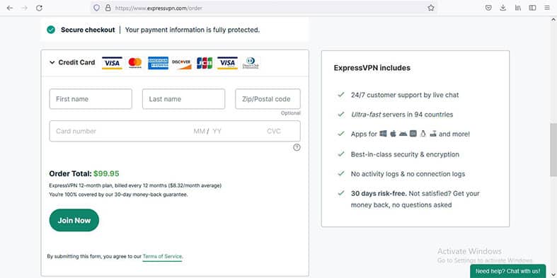 An image featuring how to unblock Sling TV using ExpressVPN step3