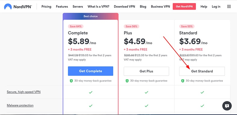 An image featuring how to unblock Sling TV with NordVPN step2