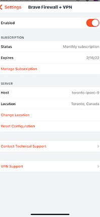 An image featuring how to use Brave VPN and firewall step 8