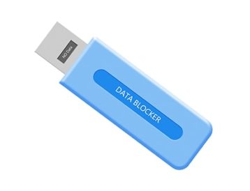 an image with USB data blocker 