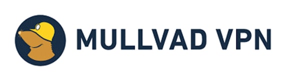 An image featuring the Mullvad VPN logo