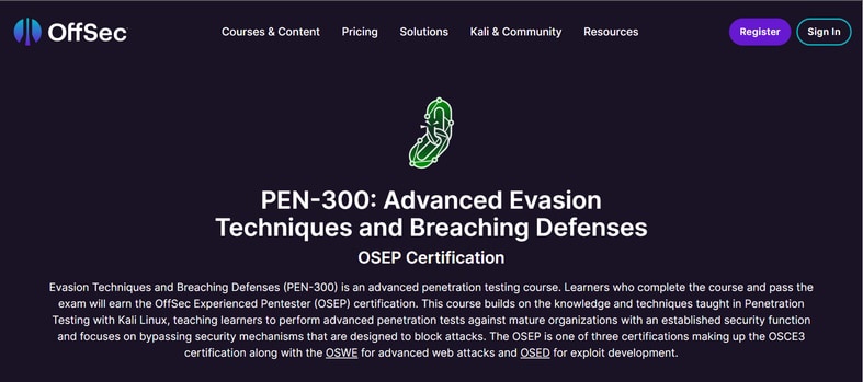 Offensive Security Pen 300: Evasion Techniques and Breaching Defenses