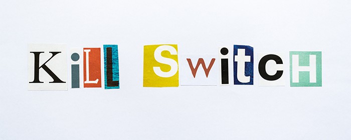 an image with Kill Switch note on white background 