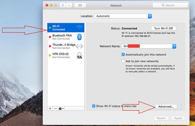 An image featuring An image featuring How To Set Up a Private DNS on Mac step3