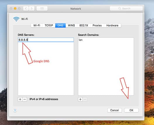 An image featuring An image featuring How To Set Up a Private DNS on Mac step5
