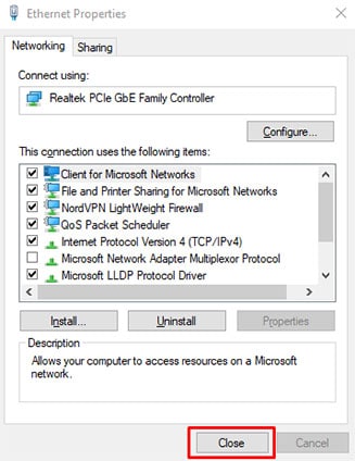 An image featuring How To Set Up a Private DNS on Windows step8b