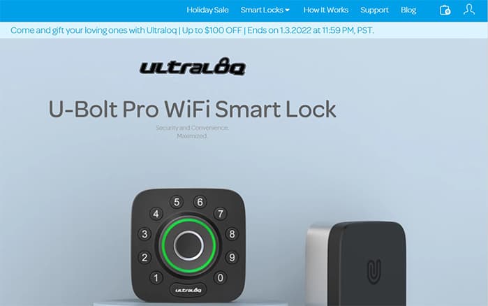an image with U Bolt Pro homepage