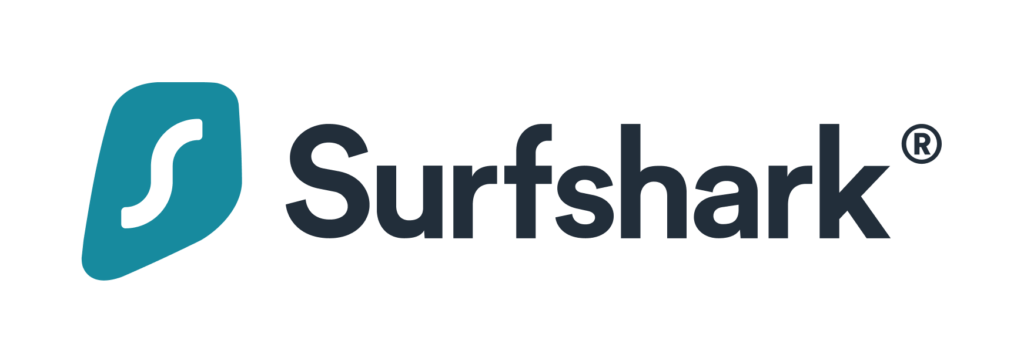 An image featuring the Surfshark VPN logo