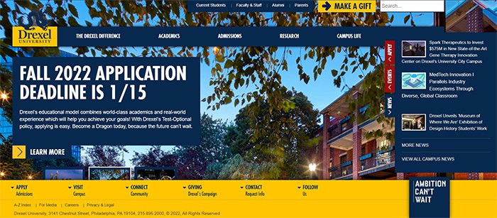 an image with Drexel University