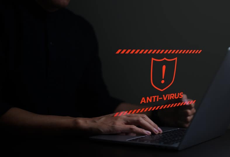 Antivirus helps deal with security threats