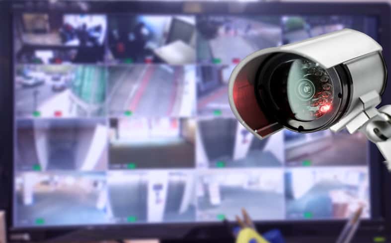 CCTV Camera Installation for Surveillance Can be Monitored Remotely