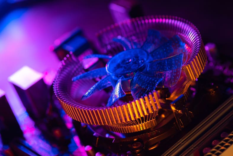CPU Fan Play Is a Central CPU Cooling System
