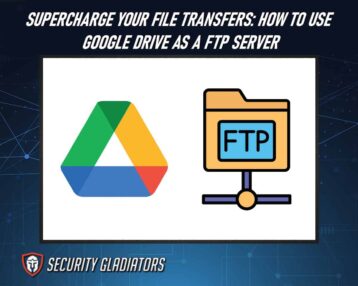 google drive ftp server hosting