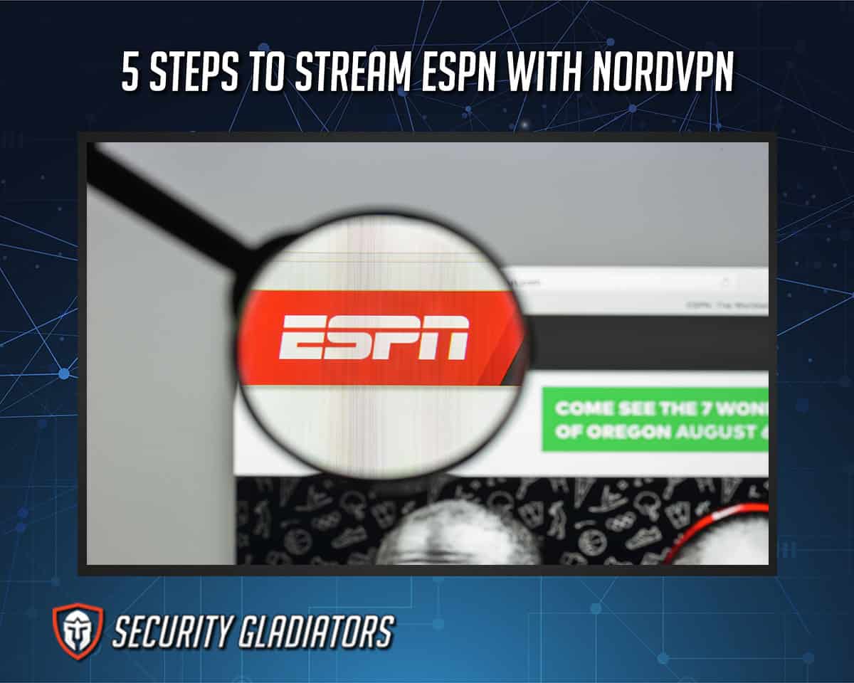 Streaming ESPN with NordVPN