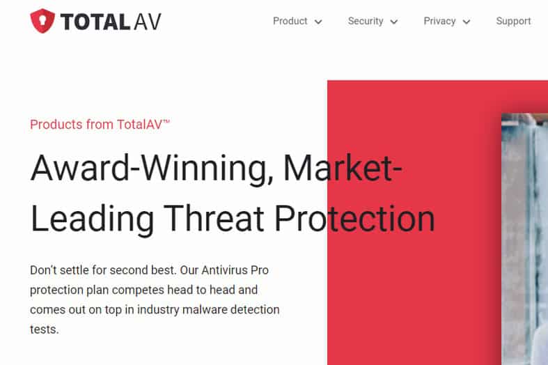 Visit the TotalAV Website to Download TotalAV Antivirus Program