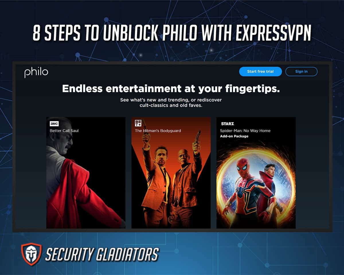 Unblock Philo with ExpressVPN